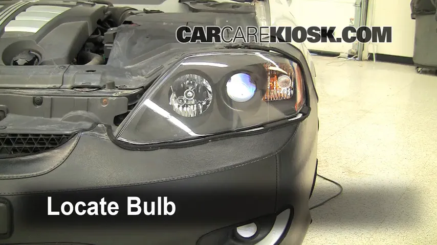 2005 Hyundai Tiburon GT 2.7L V6 Lights Turn Signal - Front (replace bulb)